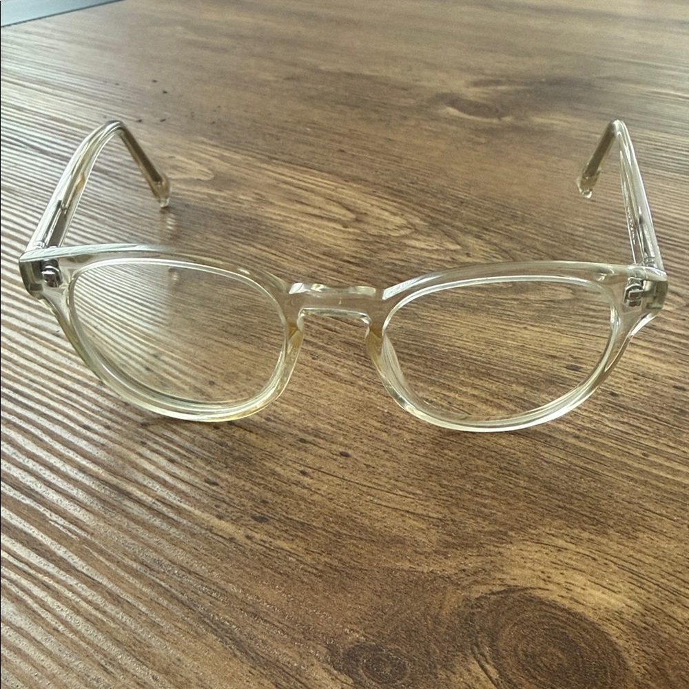 WARBY PARKER Percey M 500 48-20-140 Clear Crystal Eyeglasses FRAMES ONLY
